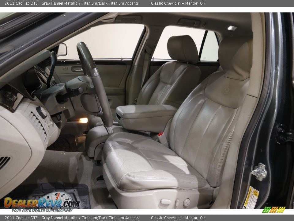 2011 Cadillac DTS Gray Flannel Metallic / Titanium/Dark Titanium Accents Photo #5