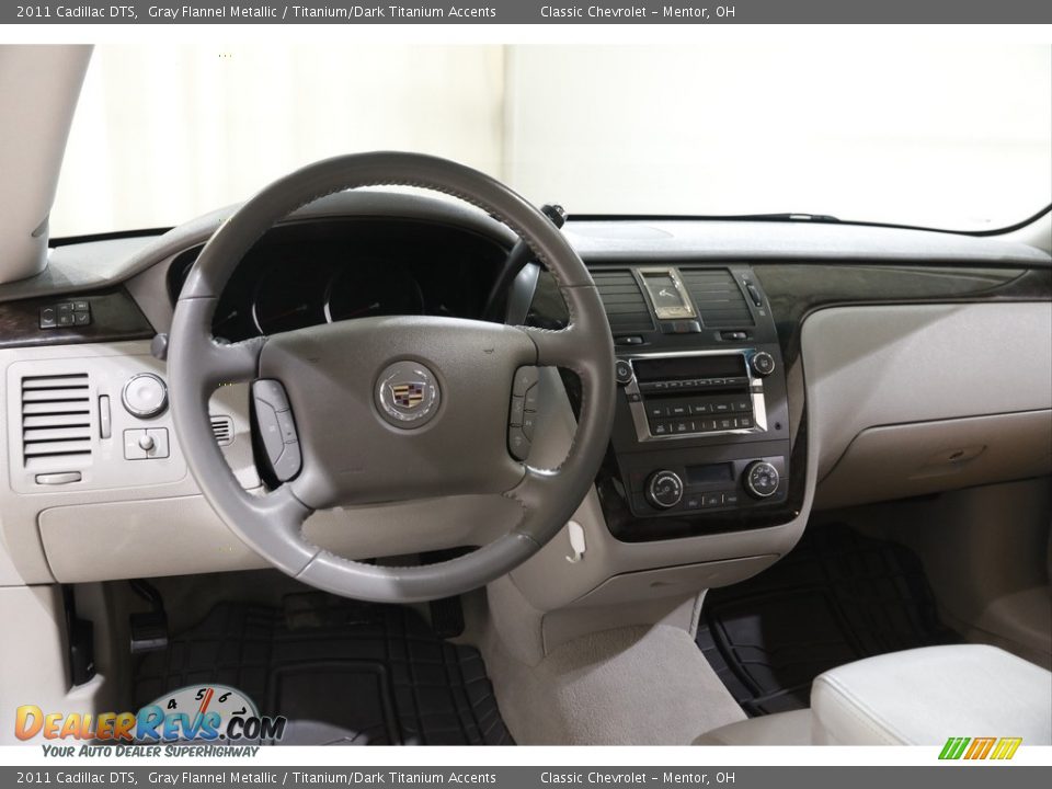 2011 Cadillac DTS Gray Flannel Metallic / Titanium/Dark Titanium Accents Photo #6