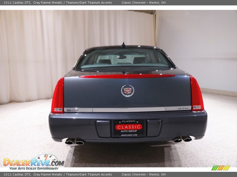 2011 Cadillac DTS Gray Flannel Metallic / Titanium/Dark Titanium Accents Photo #15