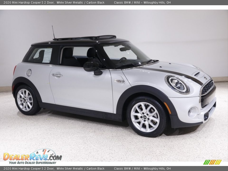 White Silver Metallic 2020 Mini Hardtop Cooper S 2 Door Photo #1