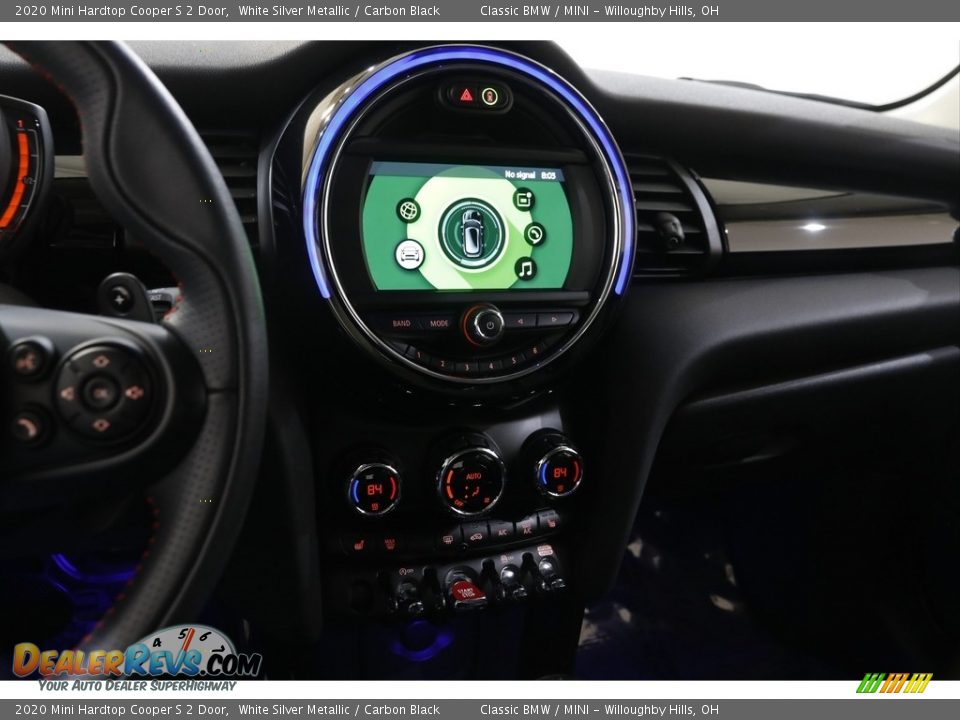 2020 Mini Hardtop Cooper S 2 Door White Silver Metallic / Carbon Black Photo #9