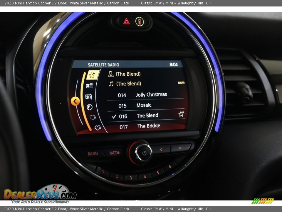 2020 Mini Hardtop Cooper S 2 Door White Silver Metallic / Carbon Black Photo #10