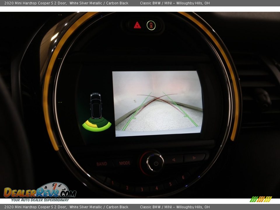 2020 Mini Hardtop Cooper S 2 Door White Silver Metallic / Carbon Black Photo #12