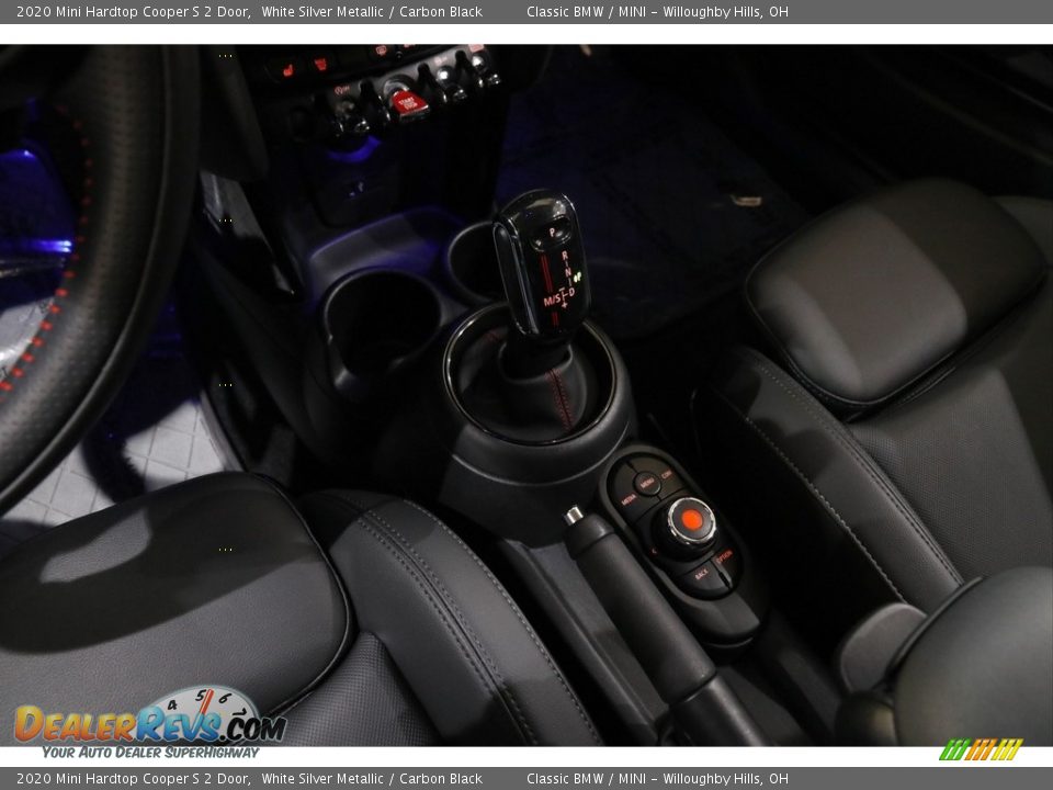 2020 Mini Hardtop Cooper S 2 Door White Silver Metallic / Carbon Black Photo #14