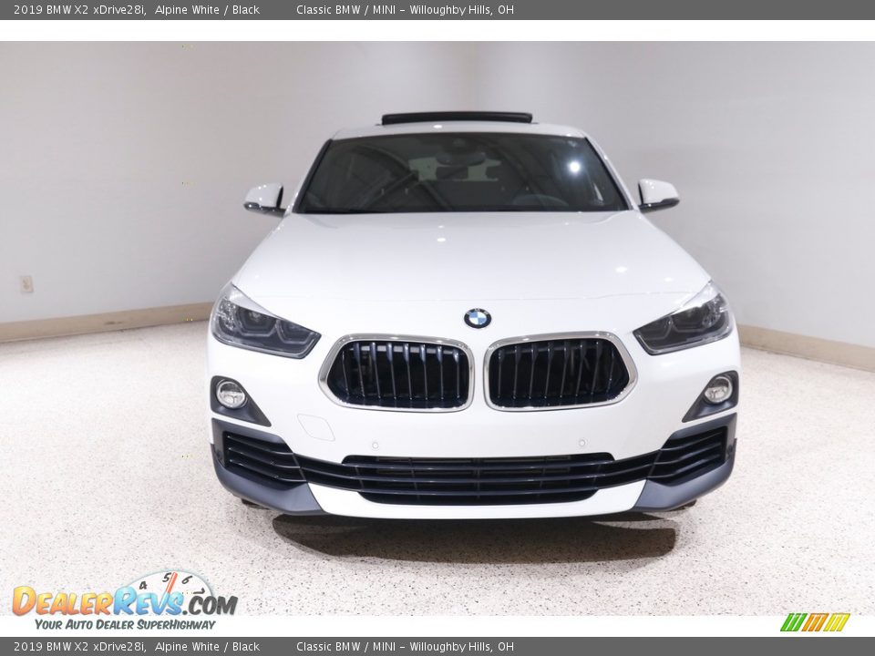 2019 BMW X2 xDrive28i Alpine White / Black Photo #2