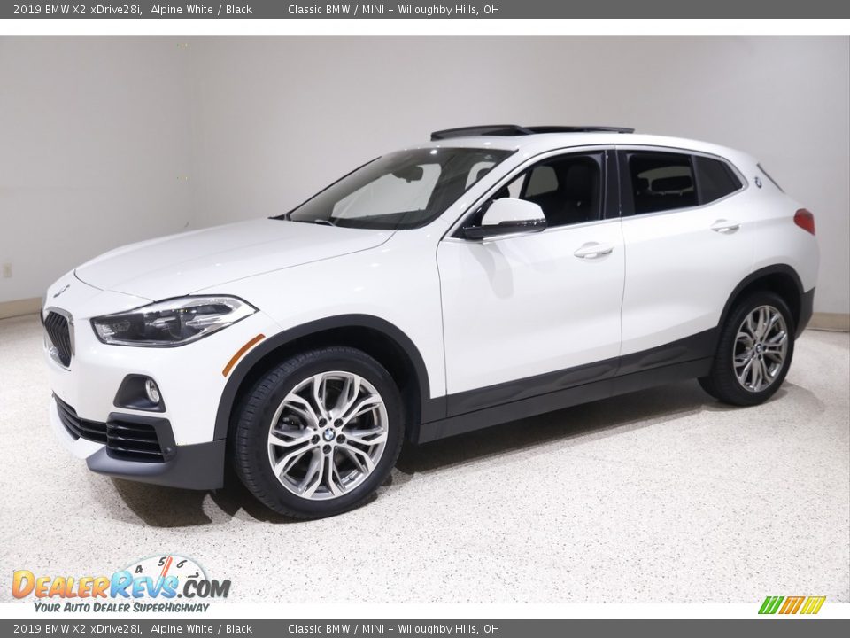 2019 BMW X2 xDrive28i Alpine White / Black Photo #3