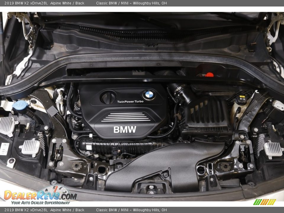 2019 BMW X2 xDrive28i Alpine White / Black Photo #21