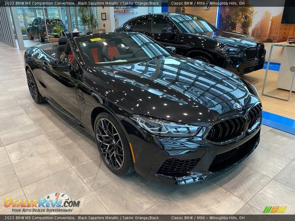 Front 3/4 View of 2023 BMW M8 Competition Convertible Photo #1