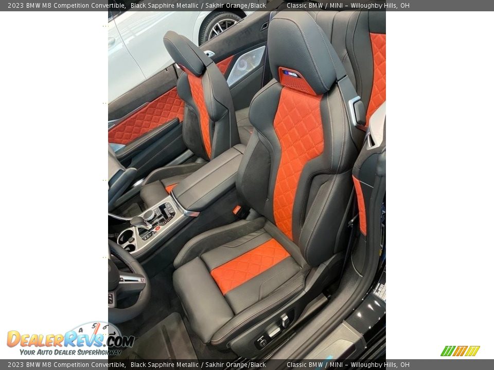 Front Seat of 2023 BMW M8 Competition Convertible Photo #4