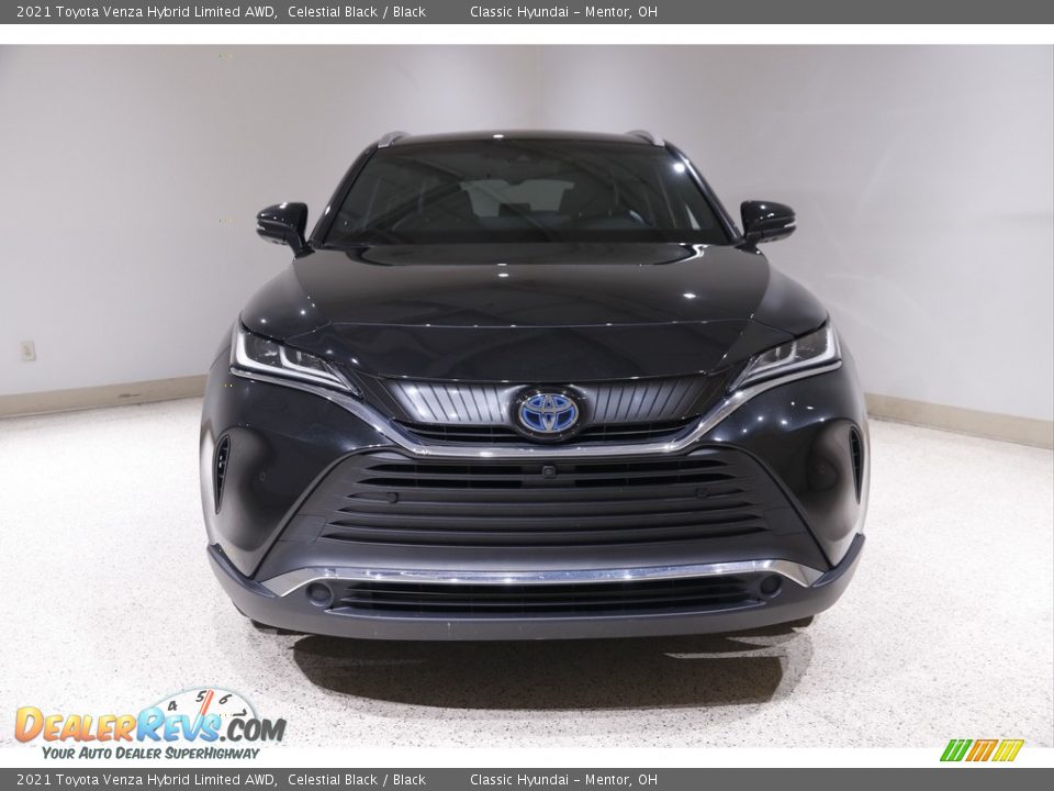 2021 Toyota Venza Hybrid Limited AWD Celestial Black / Black Photo #2