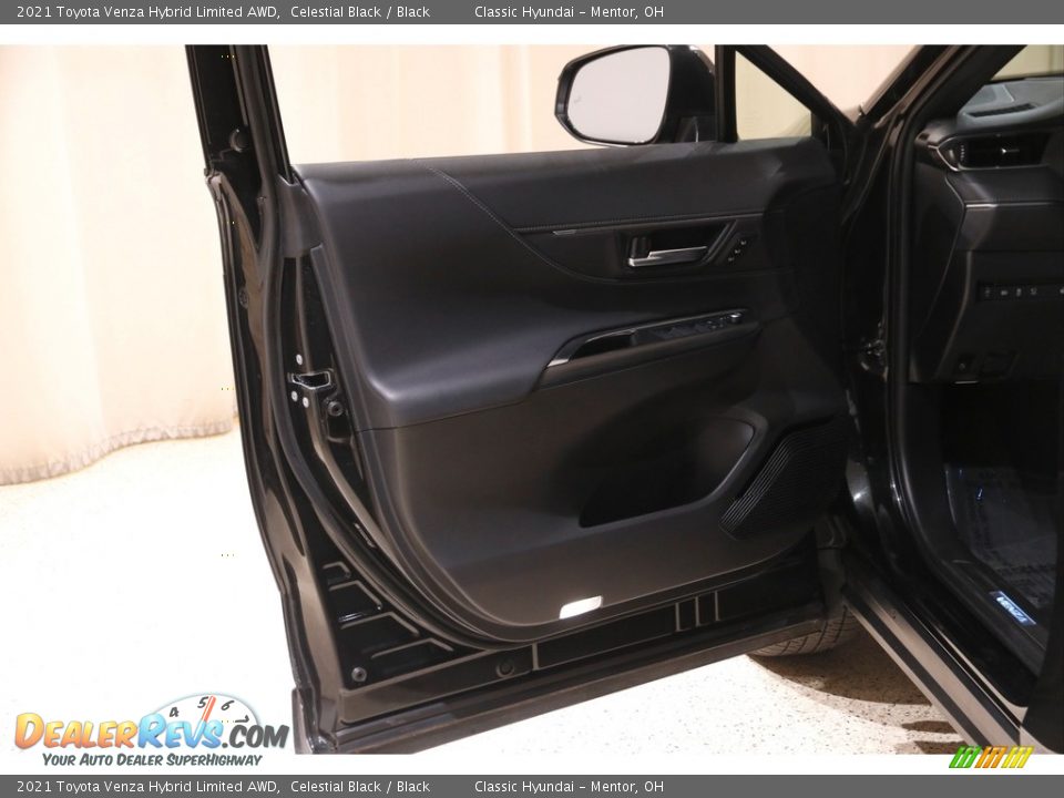 2021 Toyota Venza Hybrid Limited AWD Celestial Black / Black Photo #4
