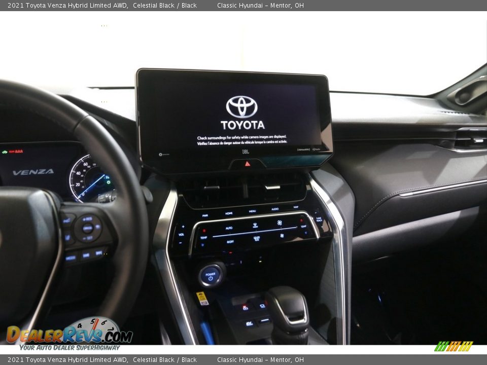2021 Toyota Venza Hybrid Limited AWD Celestial Black / Black Photo #9