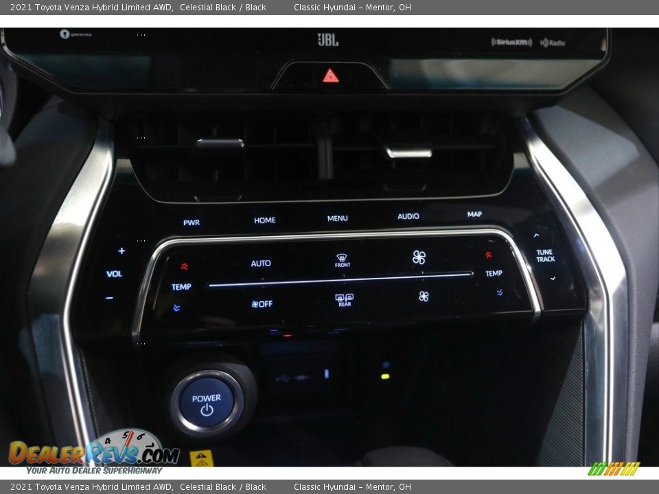 2021 Toyota Venza Hybrid Limited AWD Celestial Black / Black Photo #17