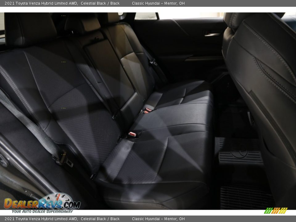 2021 Toyota Venza Hybrid Limited AWD Celestial Black / Black Photo #21