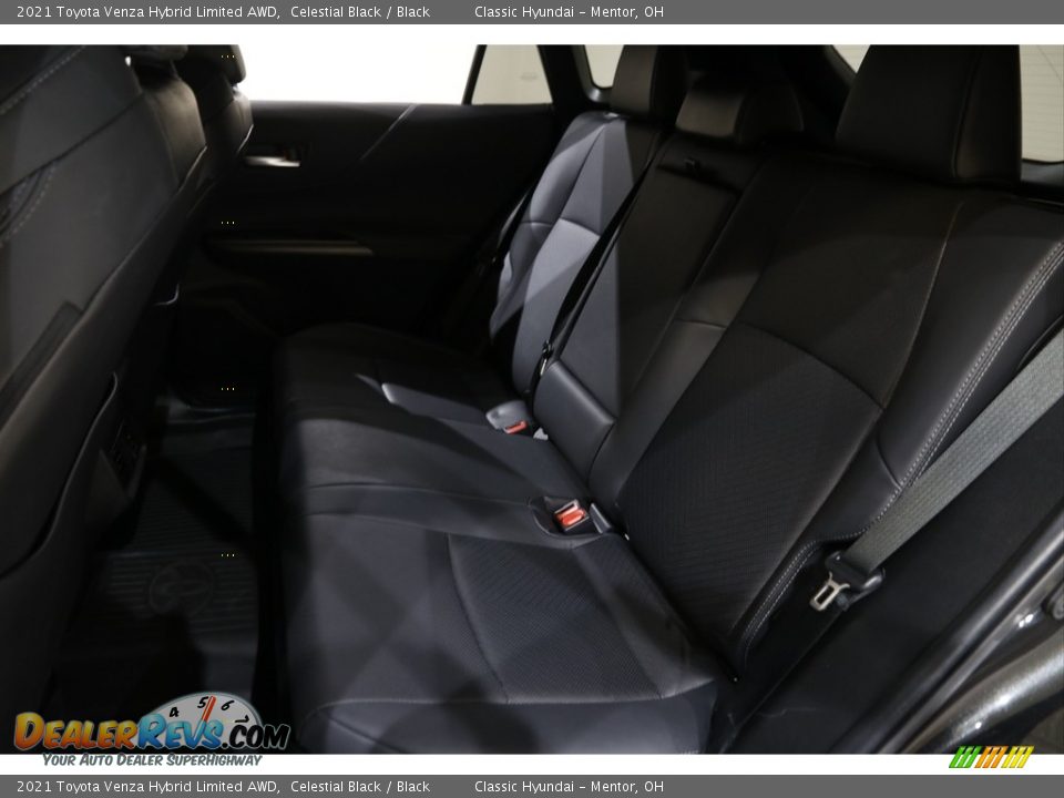 2021 Toyota Venza Hybrid Limited AWD Celestial Black / Black Photo #22