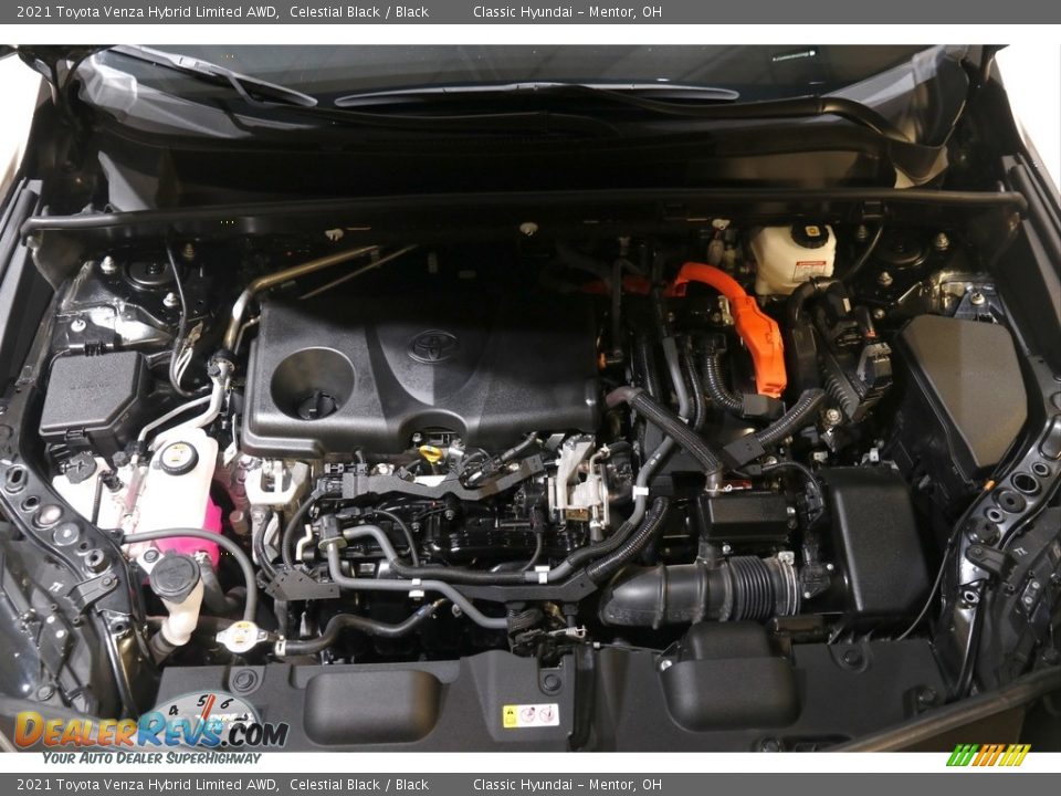 2021 Toyota Venza Hybrid Limited AWD Celestial Black / Black Photo #24