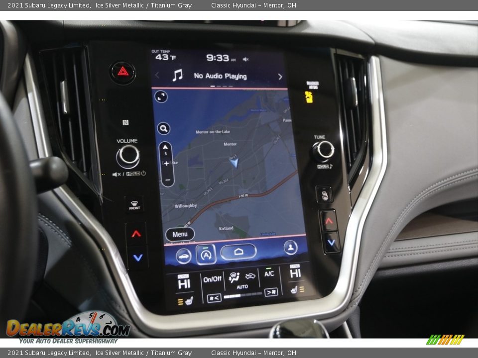 Navigation of 2021 Subaru Legacy Limited Photo #10