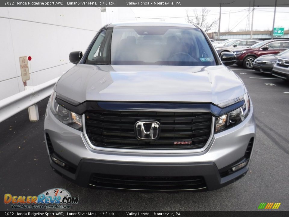 2022 Honda Ridgeline Sport AWD Lunar Silver Metallic / Black Photo #5