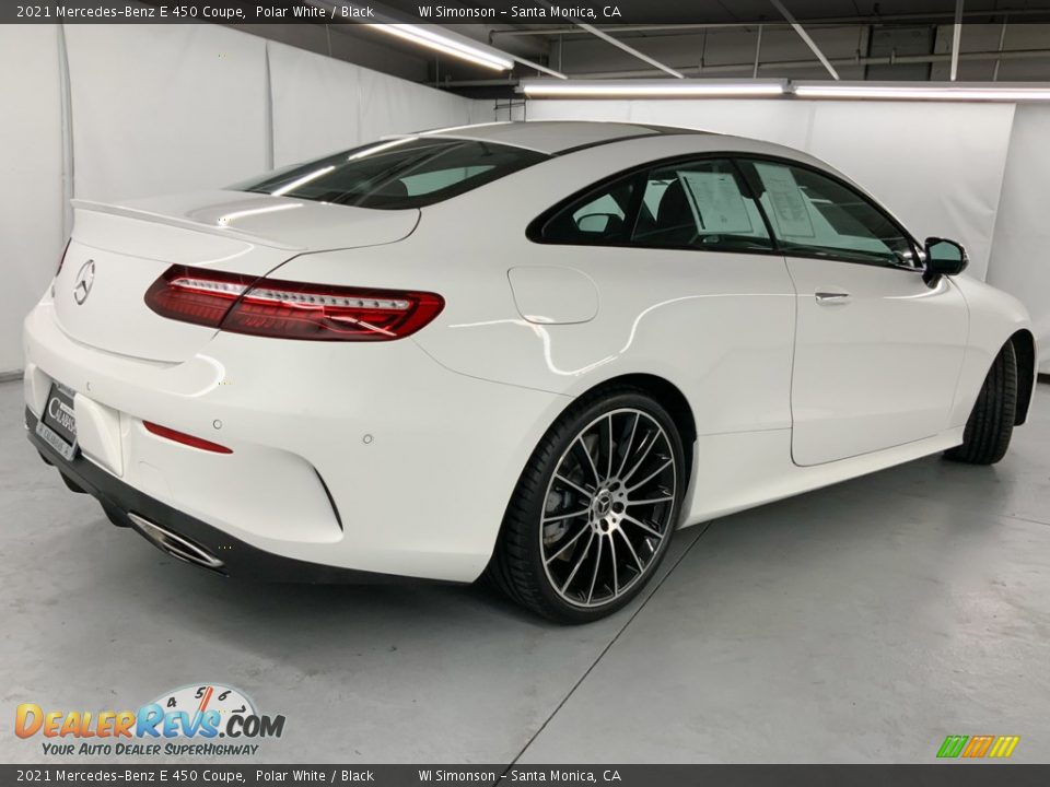 2021 Mercedes-Benz E 450 Coupe Polar White / Black Photo #5