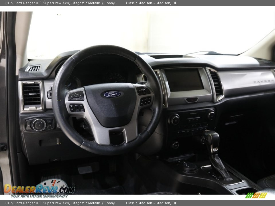 2019 Ford Ranger XLT SuperCrew 4x4 Magnetic Metallic / Ebony Photo #6