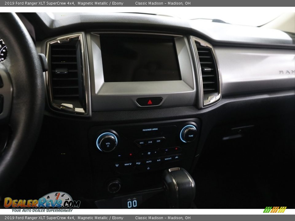 2019 Ford Ranger XLT SuperCrew 4x4 Magnetic Metallic / Ebony Photo #9