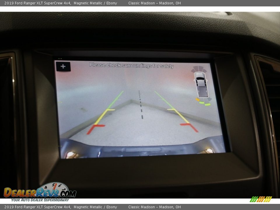 2019 Ford Ranger XLT SuperCrew 4x4 Magnetic Metallic / Ebony Photo #13