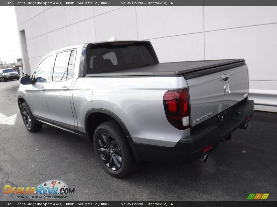 Lunar Silver Metallic 2022 Honda Ridgeline Sport AWD Photo #12