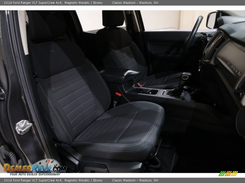 2019 Ford Ranger XLT SuperCrew 4x4 Magnetic Metallic / Ebony Photo #17