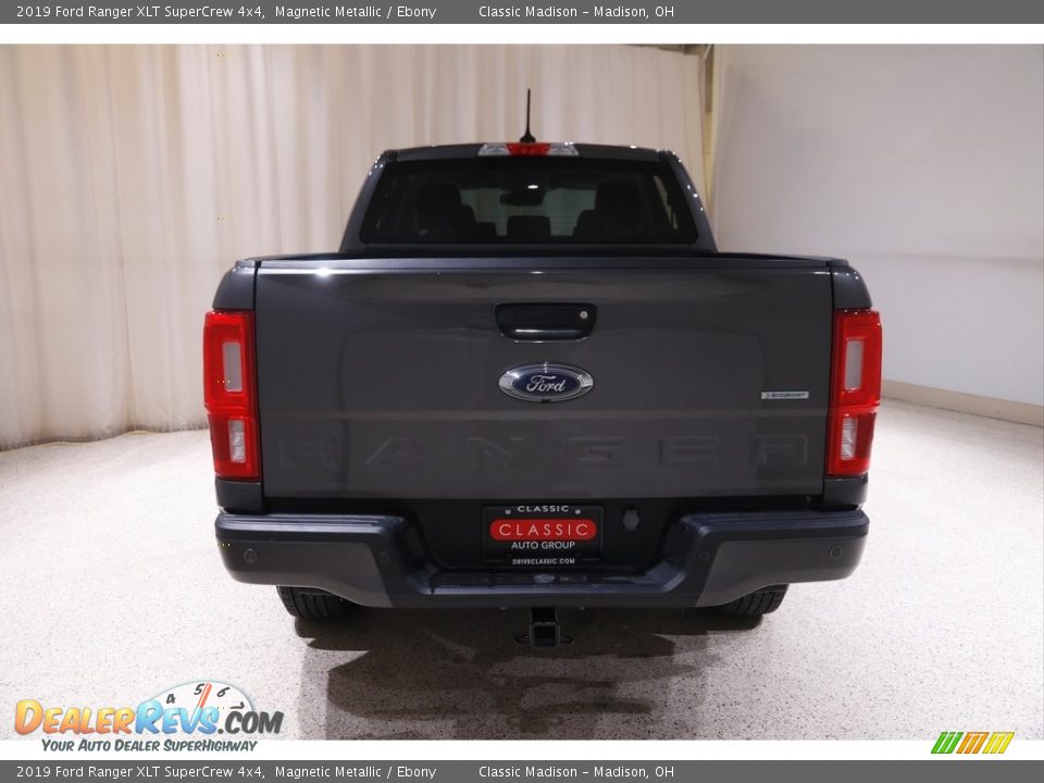 2019 Ford Ranger XLT SuperCrew 4x4 Magnetic Metallic / Ebony Photo #20