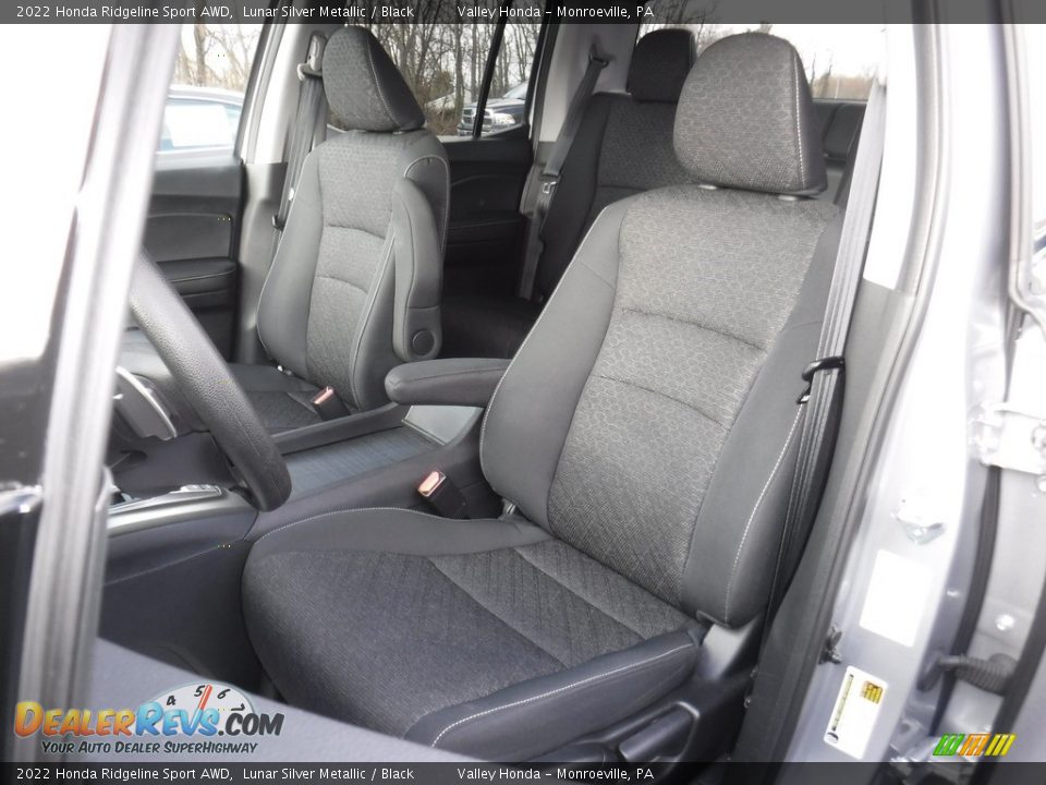 Front Seat of 2022 Honda Ridgeline Sport AWD Photo #18