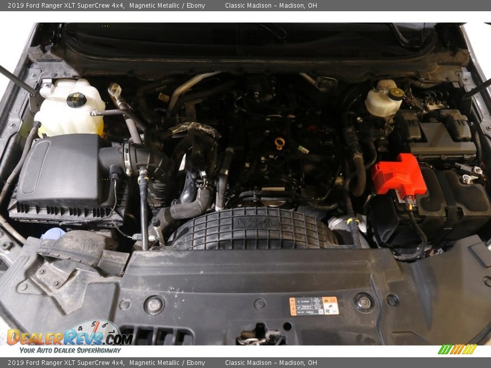2019 Ford Ranger XLT SuperCrew 4x4 Magnetic Metallic / Ebony Photo #21