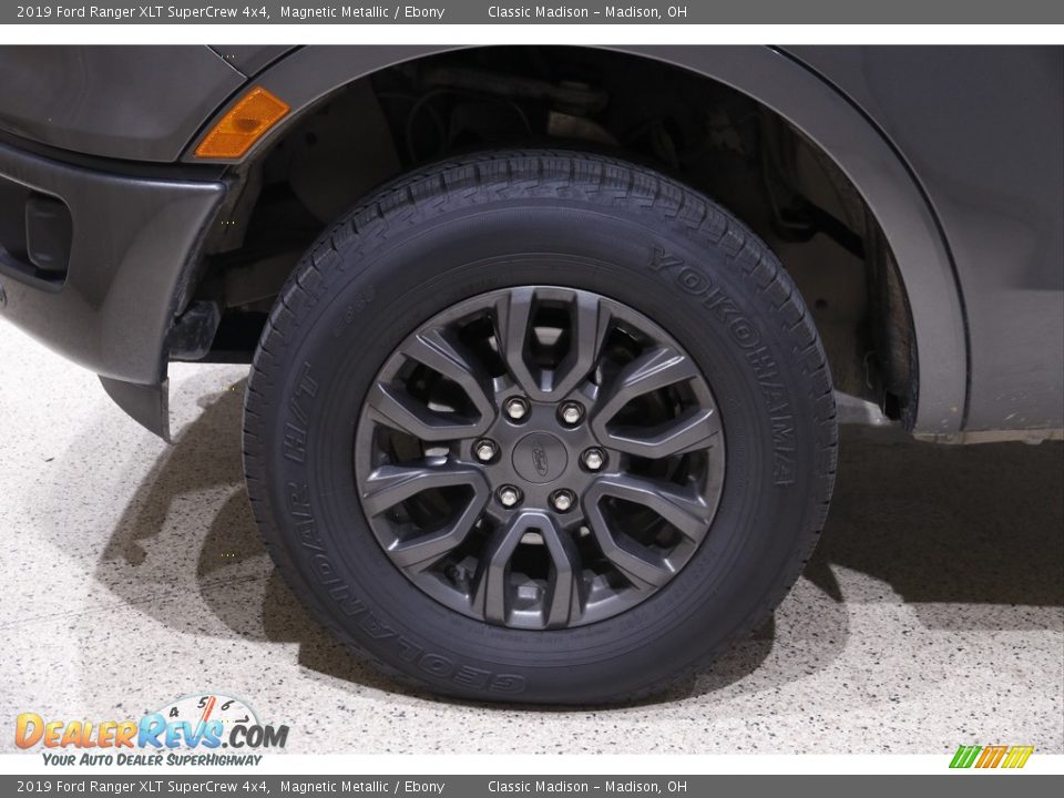 2019 Ford Ranger XLT SuperCrew 4x4 Magnetic Metallic / Ebony Photo #22