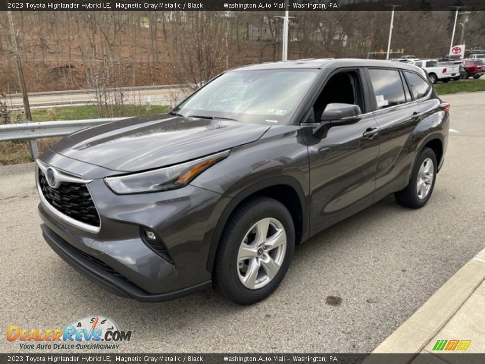 2023 Toyota Highlander Hybrid LE Magnetic Gray Metallic / Black Photo #7