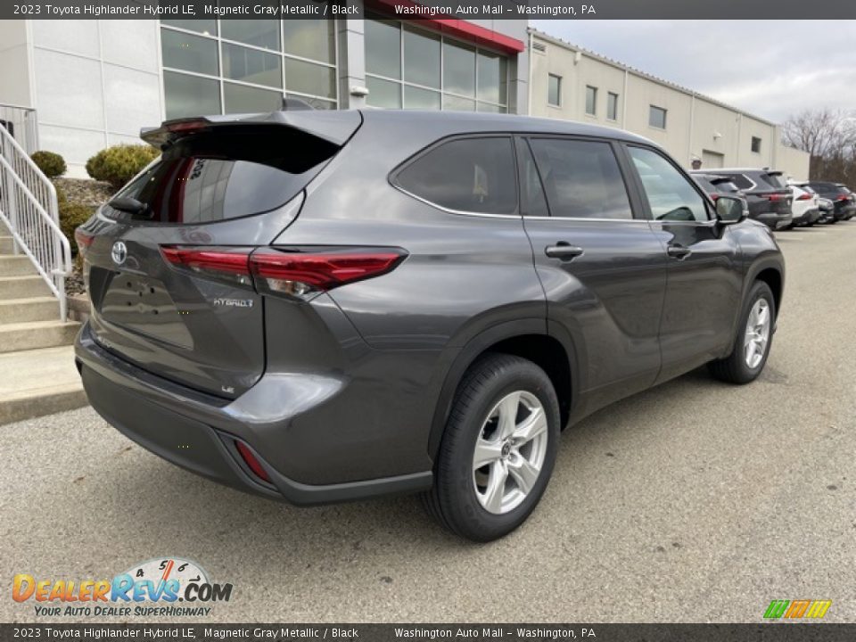 2023 Toyota Highlander Hybrid LE Magnetic Gray Metallic / Black Photo #9