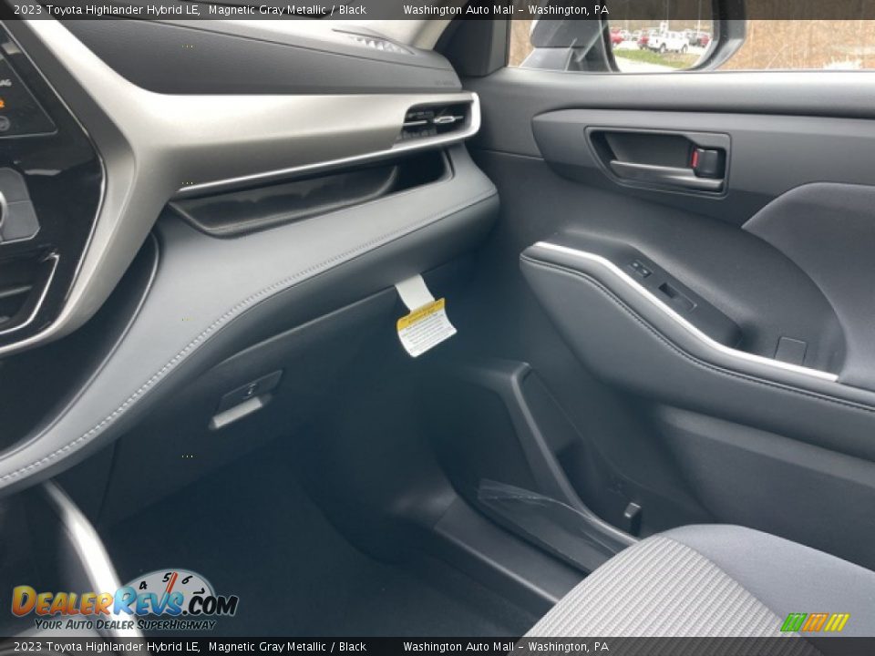 2023 Toyota Highlander Hybrid LE Magnetic Gray Metallic / Black Photo #13
