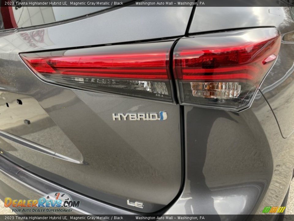 2023 Toyota Highlander Hybrid LE Magnetic Gray Metallic / Black Photo #28