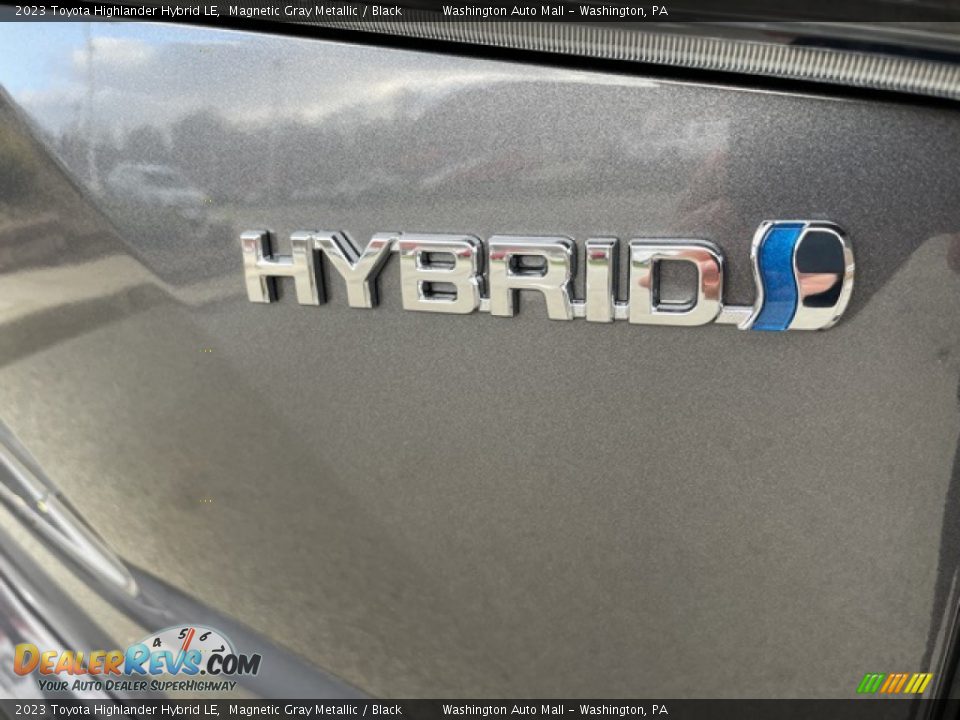 2023 Toyota Highlander Hybrid LE Magnetic Gray Metallic / Black Photo #29