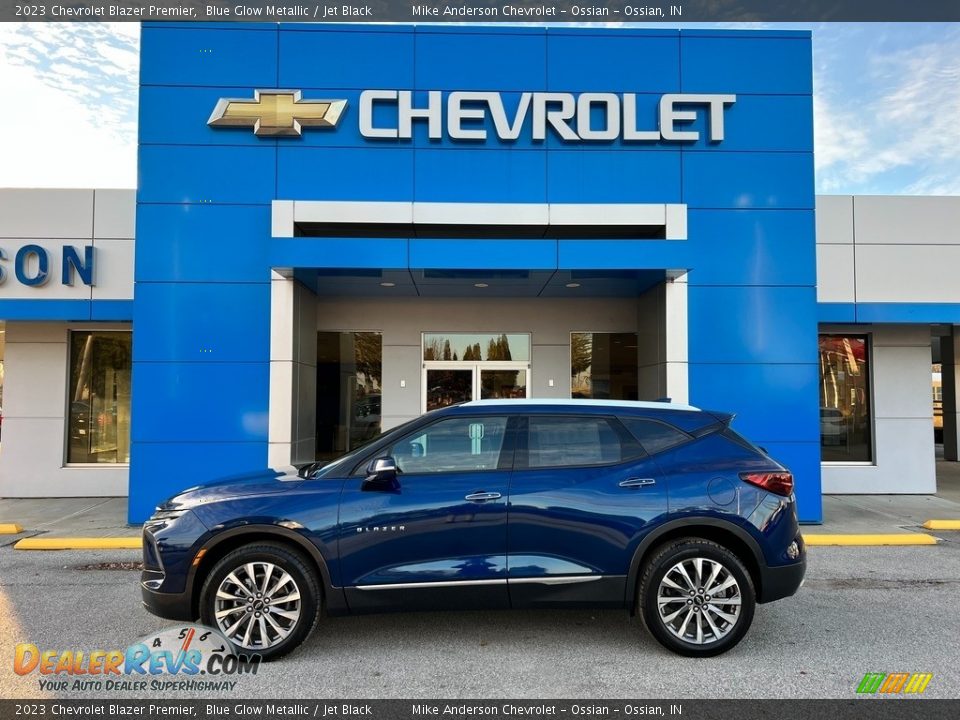 2023 Chevrolet Blazer Premier Blue Glow Metallic / Jet Black Photo #1