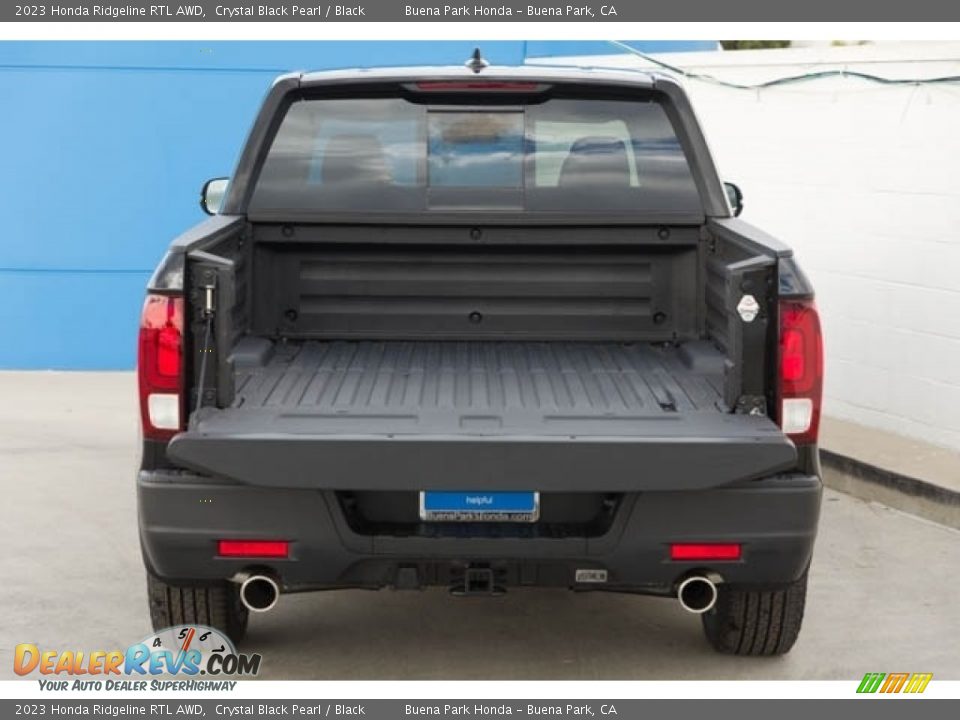 2023 Honda Ridgeline RTL AWD Crystal Black Pearl / Black Photo #9