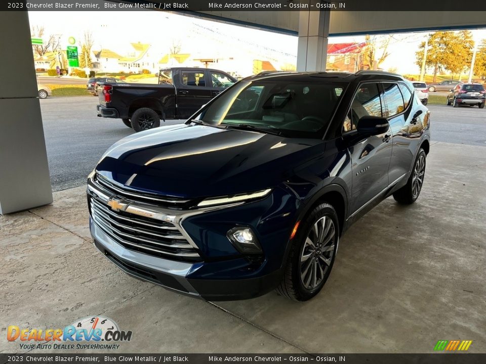 2023 Chevrolet Blazer Premier Blue Glow Metallic / Jet Black Photo #2