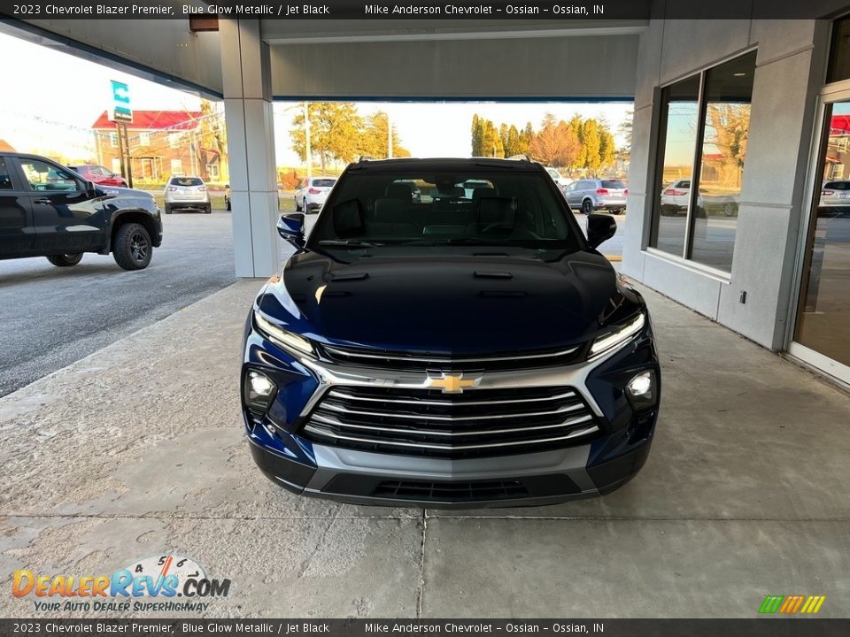 2023 Chevrolet Blazer Premier Blue Glow Metallic / Jet Black Photo #3