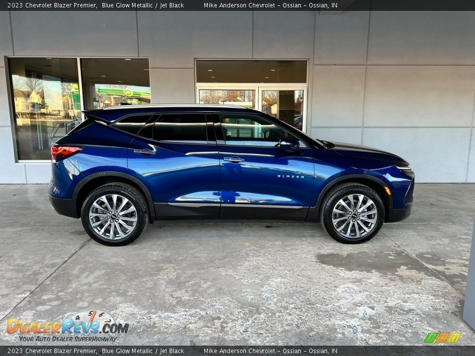 2023 Chevrolet Blazer Premier Blue Glow Metallic / Jet Black Photo #6