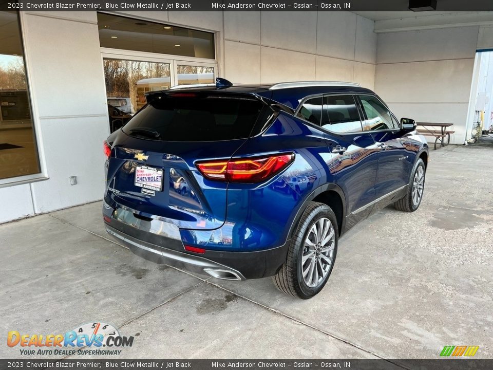 2023 Chevrolet Blazer Premier Blue Glow Metallic / Jet Black Photo #7