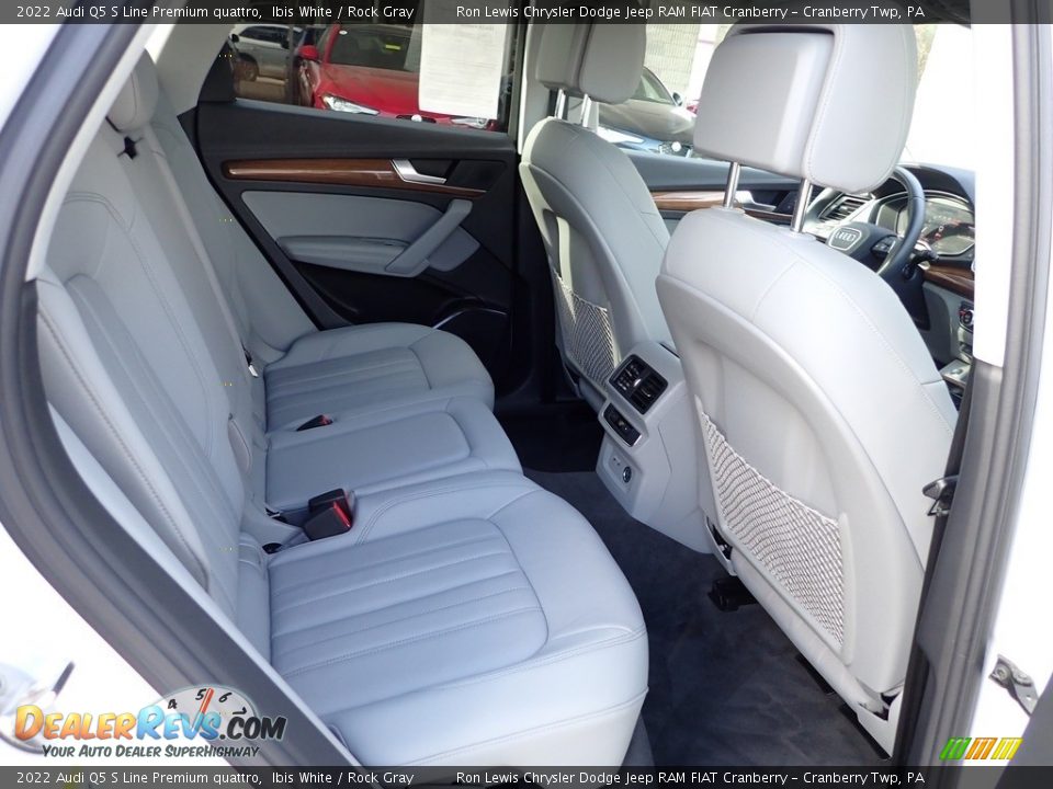 Rear Seat of 2022 Audi Q5 S Line Premium quattro Photo #10