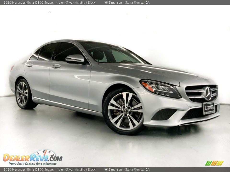 2020 Mercedes-Benz C 300 Sedan Iridium Silver Metallic / Black Photo #2