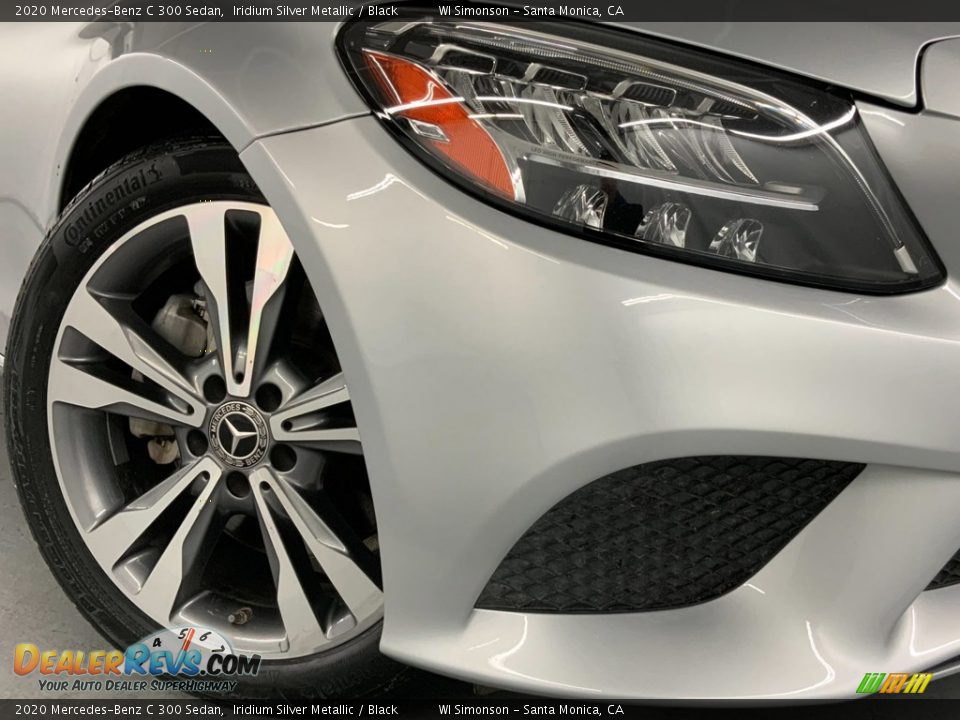 2020 Mercedes-Benz C 300 Sedan Iridium Silver Metallic / Black Photo #3