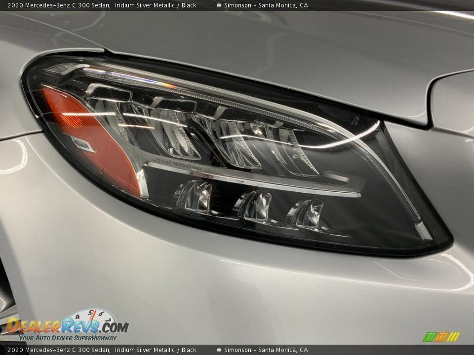 2020 Mercedes-Benz C 300 Sedan Iridium Silver Metallic / Black Photo #4
