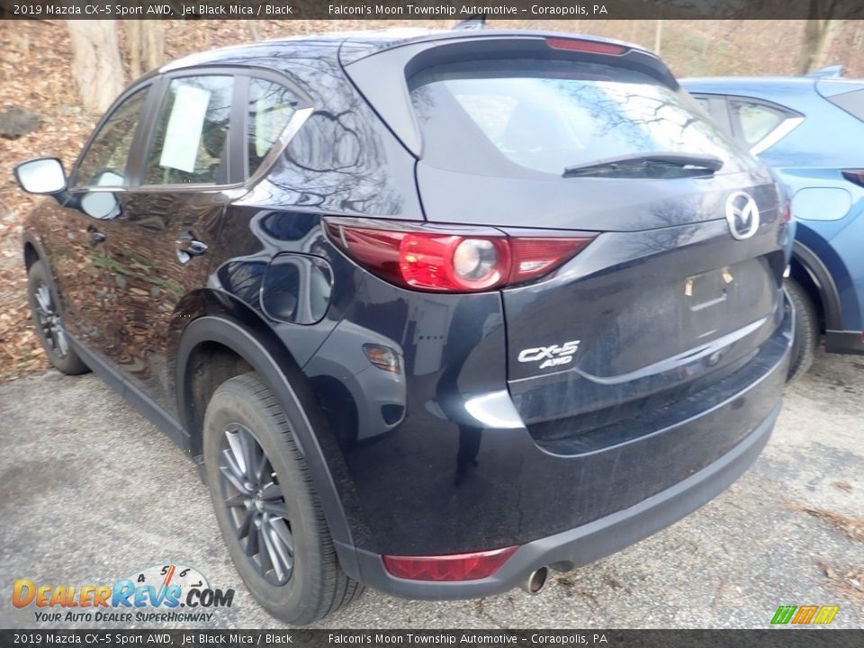 2019 Mazda CX-5 Sport AWD Jet Black Mica / Black Photo #2