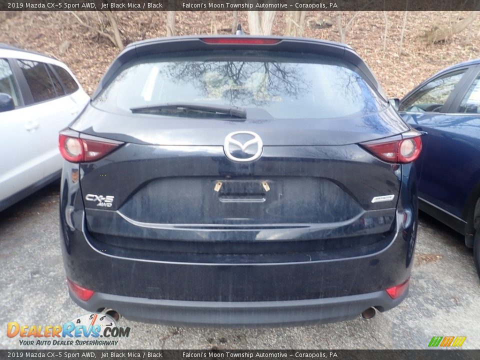 2019 Mazda CX-5 Sport AWD Jet Black Mica / Black Photo #3