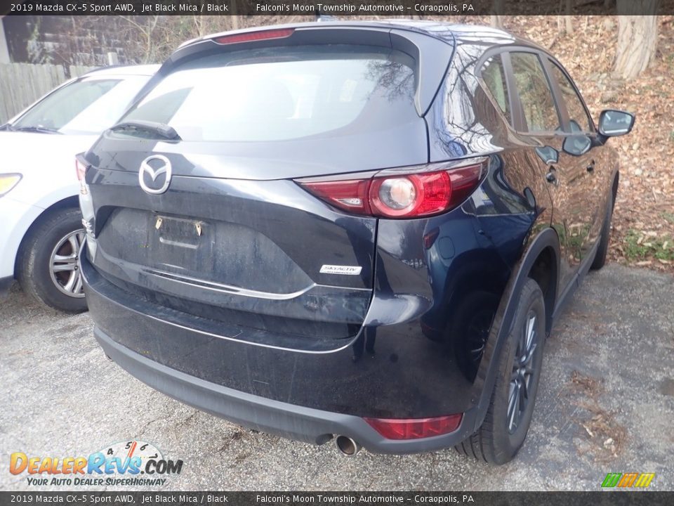 2019 Mazda CX-5 Sport AWD Jet Black Mica / Black Photo #4